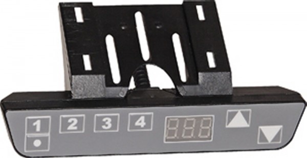 elektrisch höhenverstellbarer Schreibtisch Steuerung Tastatur Memory 4 Speicherpositionen